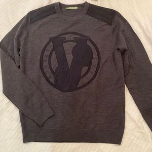 Versace Jeans grey sweater